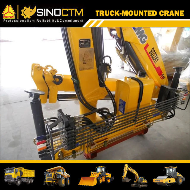 XCMG 2 ton knuckle boom truck mounted crane SQ2ZK1 for sale