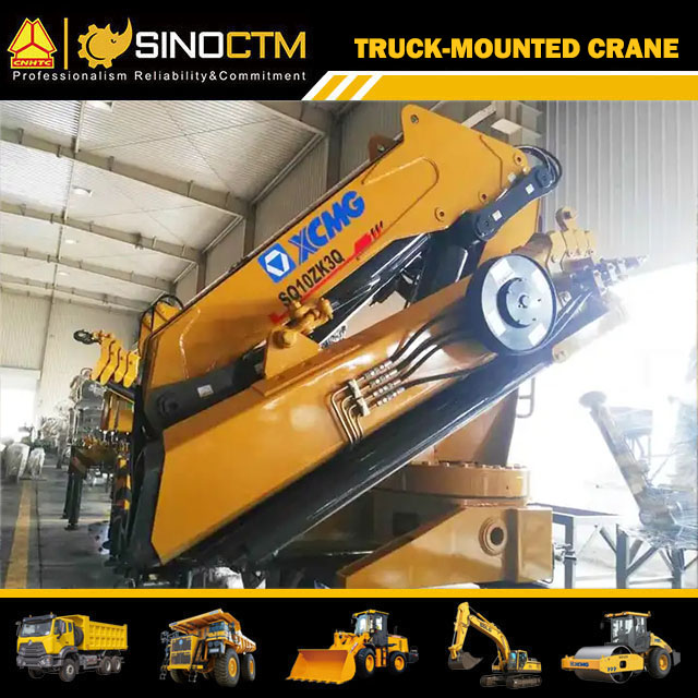 XCMG Official Construction Crane SQ10ZK3Q 10 Ton Mobile Crane Machine for Construction