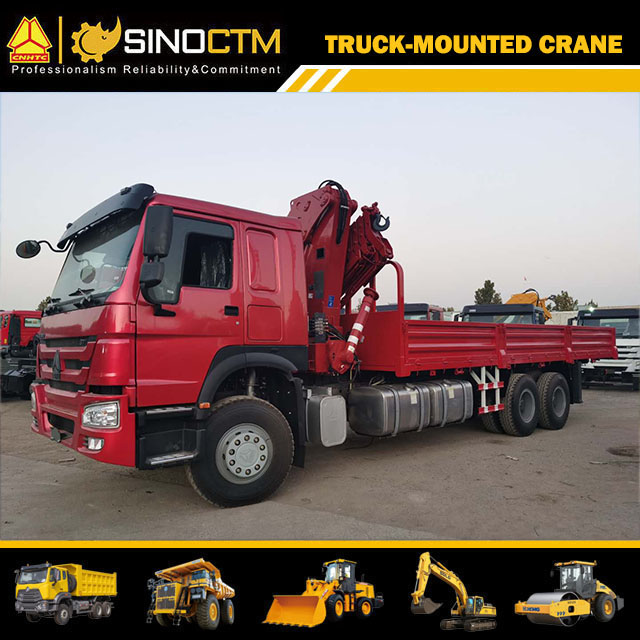 XCMG Official Truck Mounted Crane SQ12ZK3Q 12 Ton Mobile Crane