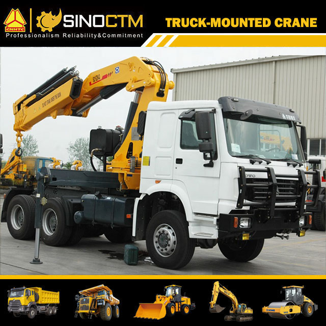 XCMG Official Truck Mounted Crane SQ14ZK4Q 14 Ton Mobile Crane