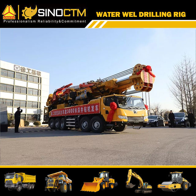XCMG Official XSC20/1000 Deep Well Drilling Rig 2000m Truck Mounted Water Well Drilling Rig