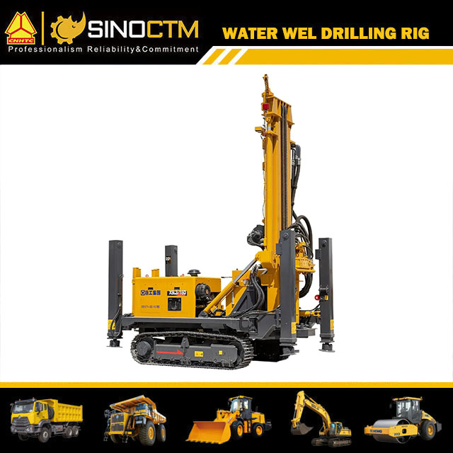 XCMG official 9ton water well drilling rig machine XSL3/160