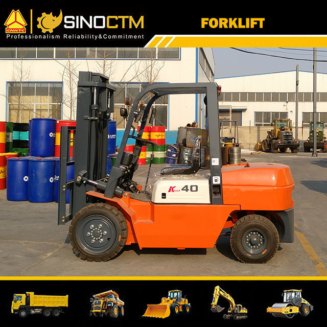 New Mini 4 Ton Diesel Forklift with Diesel Engine for Sale