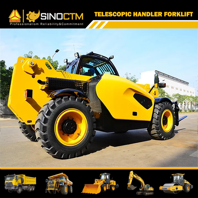 XCMG 3.5 Ton Multifunctional Telescopic Wheel Loader Articulated Front Loader