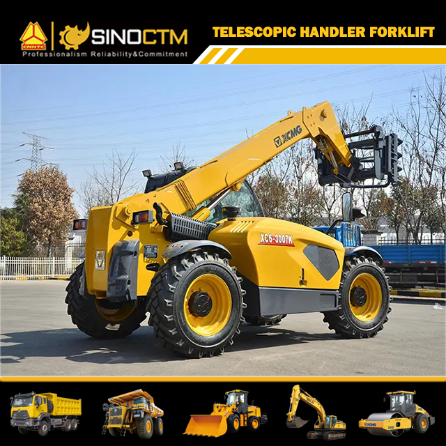 XCMG XC6-3007K 3ton telescopic forklift front loader