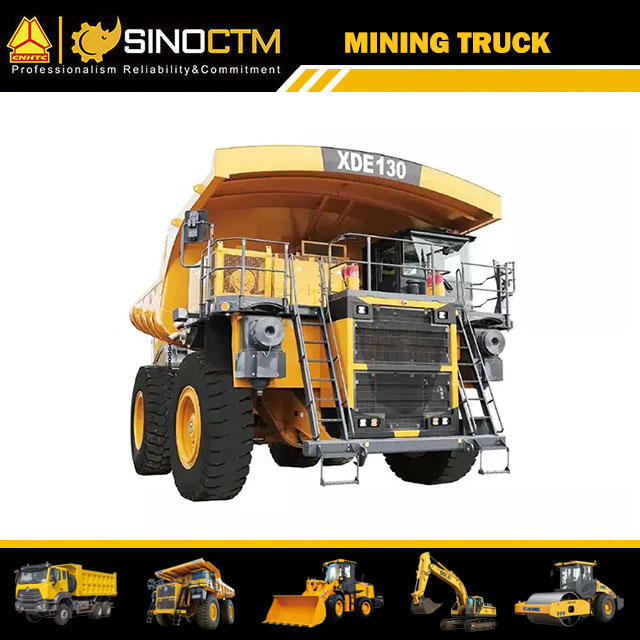 XCMG XDE130 Electric Drive Dump Truck