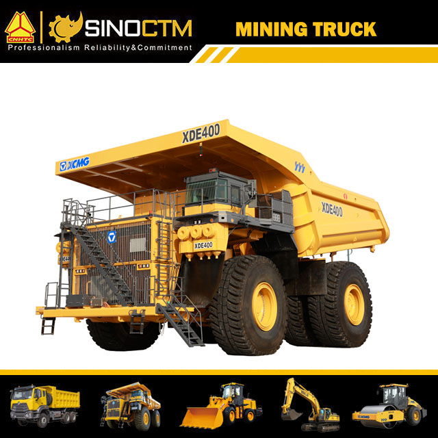 XCMG Official Manufacturer Electric Driver Dump Truck XDE400 for sale