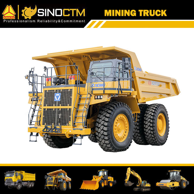 XCMG Official Mechanical Driver Dump Truck XDM100 for sale