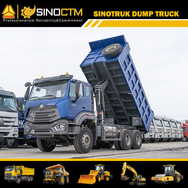 SINOTRUK HOWO NX 400hp Dump Truck 20m³ 25Ton for sale