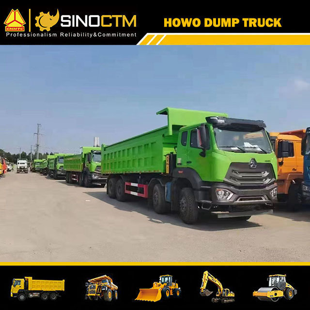 SINOTRUK HOWO NX 8X4 Dump Truck 400Hp 35Ton Price