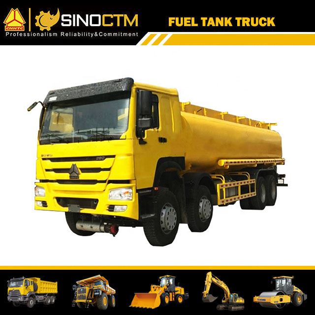 SINOTRUK HOWO 400hp Fuel Tank Truck 35cbm for sale