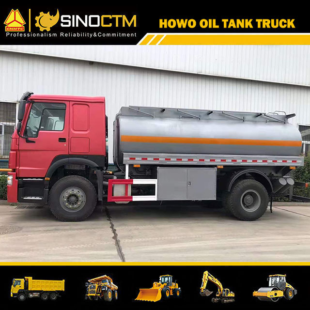 SINOTRUK HOWO 4X2 Fuel Tank Truck 12cbm