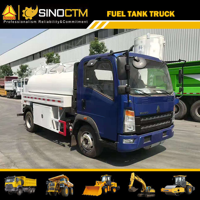 SINOTRUK HOWO 4X2 Fuel Tank Truck 6cbm