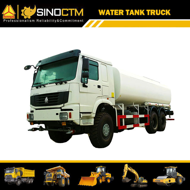 SINOTRUK HOWO 6X6 Water Tank Truck 15cbm