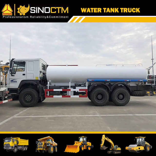 SINOTRUK HOWO 6X6 Water Tank Truck 15cbm