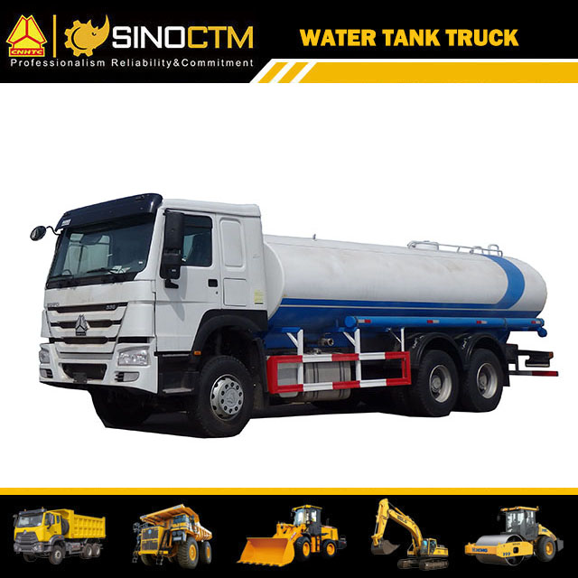 SINOTRUK HOWO 400hp Water Tank Truck 20cbm