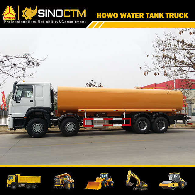 SINOTRUK HOWO 400hp Water Tank Truck 35cbm