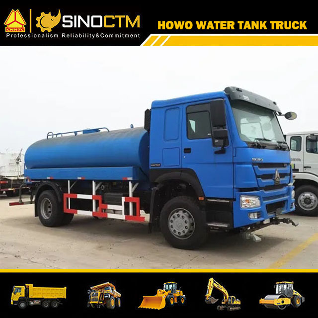 SINOTRUK HOWO 4X2 Water Tank Truck 14cbm