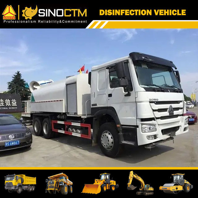 SINOTRUK HOWO Disinfection Vehicle Truck 16cbm