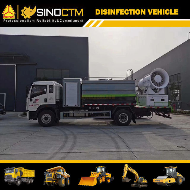 SINOTRUK HOWO DISINFECTION VEHICLE LIGHT TRUCK 6cbm