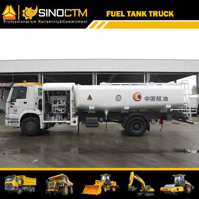 SINOTRUK HOWO Aircraft Refueller Truck 10cbm 10000L for sale