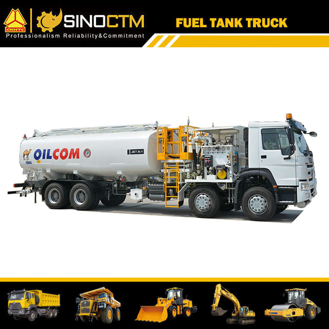 SINOTRUK HOWO Aircraft Refueller Truck 25cbm 25000L for sale