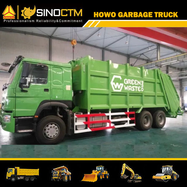 SINOTRUK HOWO 6X4 Garbage Truck 20cbm price