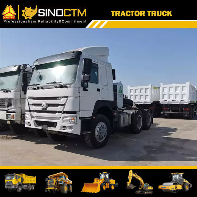 Sinotruk HOWO Tractor Truck 6X42 Mini Tractor Head Best Chinese Tractor