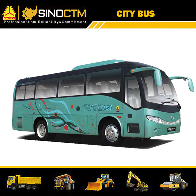 8.0m Medium-Sized Chinese Made City Bus with 33 Passengers Capacity