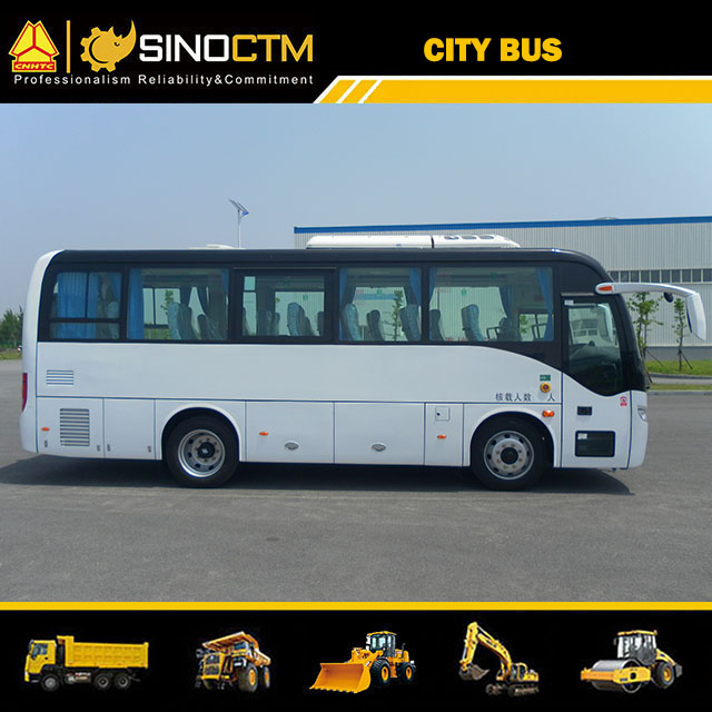 8.0m Medium-Sized Chinese Made City Bus with 33 Passengers Capacity