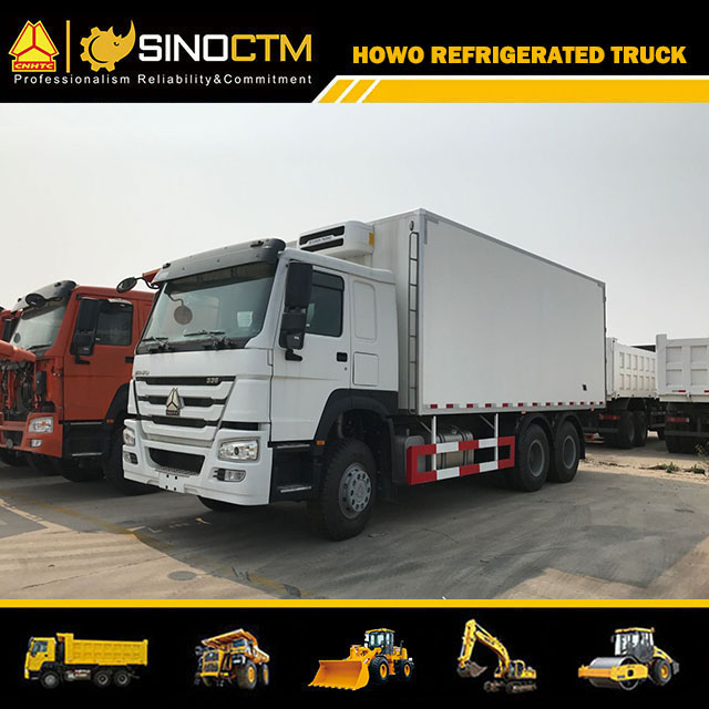 Sinotruk HOWO 6X4 America Thermo King or Carrier Freezer Cooling Refrigerated Refrigerator Truck