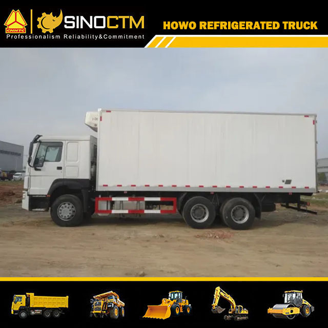 Sinotruk HOWO 6X4 Freezer Refrigerator Refrigerated Beverages Drinks Transport Truck