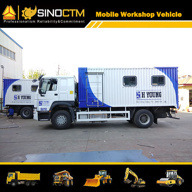 HOWO Mobile Workshop Vehicle 4x2 Price