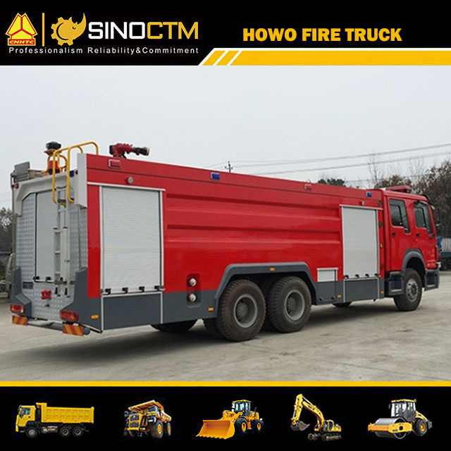 HOWO 6X4 Water fire Truck 10cbm