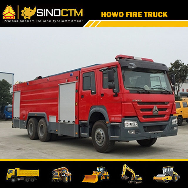 SINOTRUK HOWO 4x2 RESCUE FIRE TRUCK