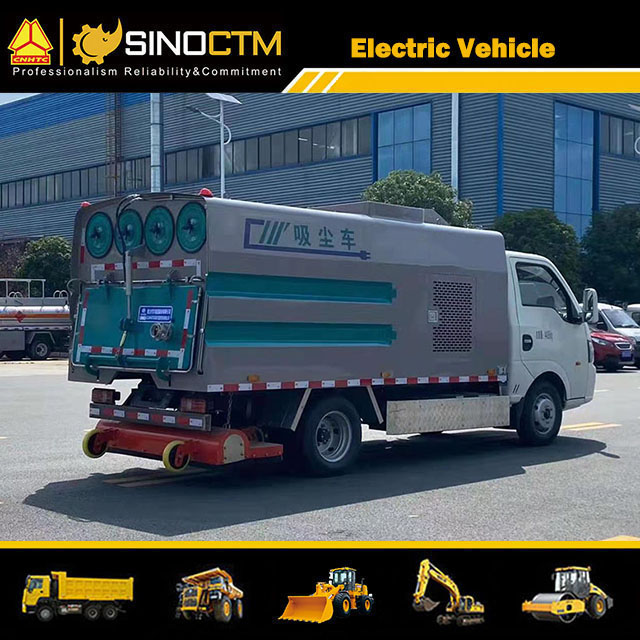 Electric Vacuum Sweeper Truck 3.5CBM