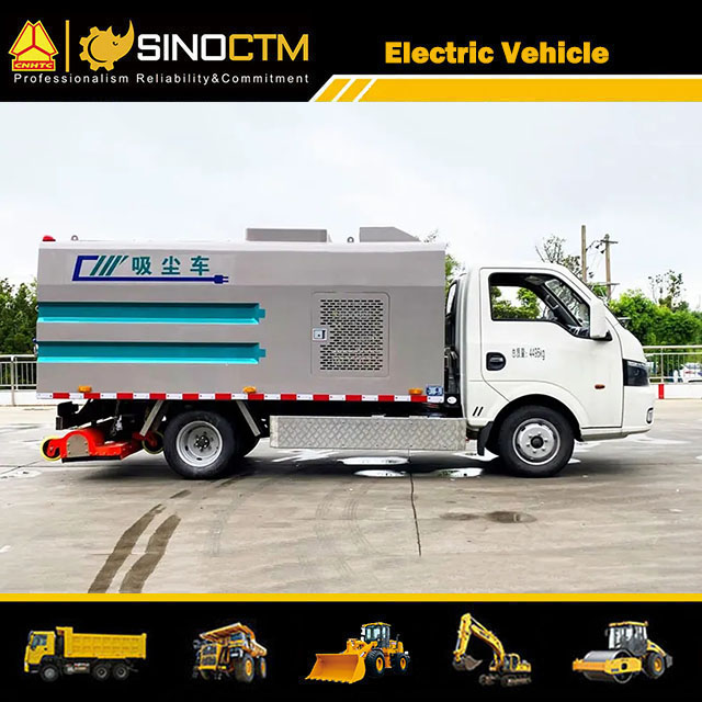 Electric Vacuum Sweeper Truck 3.5CBM