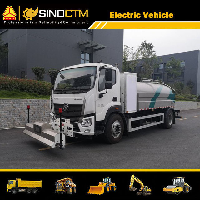Foton Vacuum Sewage Suction Truck 10000 Liters Septic Tank Sewer Cleaning Sludge 