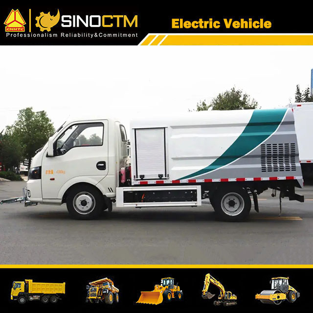 Electric Truck 1.2m3 Sweeper Pavement Cleaner Small Street Sweeping Truck Road Maintenance Truck