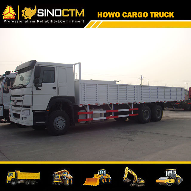 Sino truck HOWO 25ft 10 Wheels 6X4 Cargo Truck