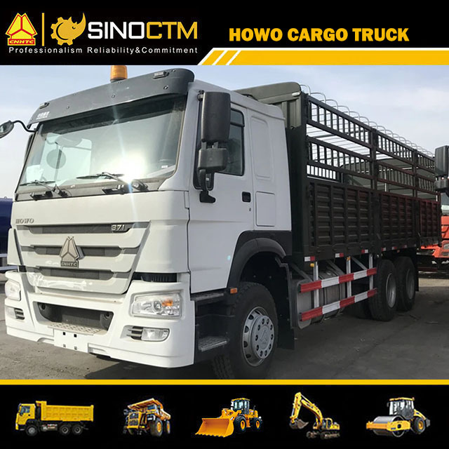 Sinotruk HOWO 6X4 8X4 371HP 30 Tons Payload Lorry Van Cargo Box Truck