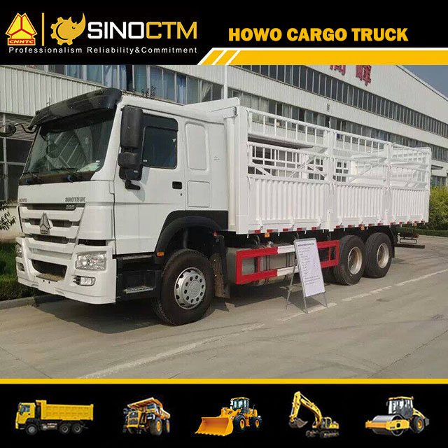 Sinotruk HOWO 6X4 8X4 371HP 30 Tons Payload Lorry Van Cargo Box Truck