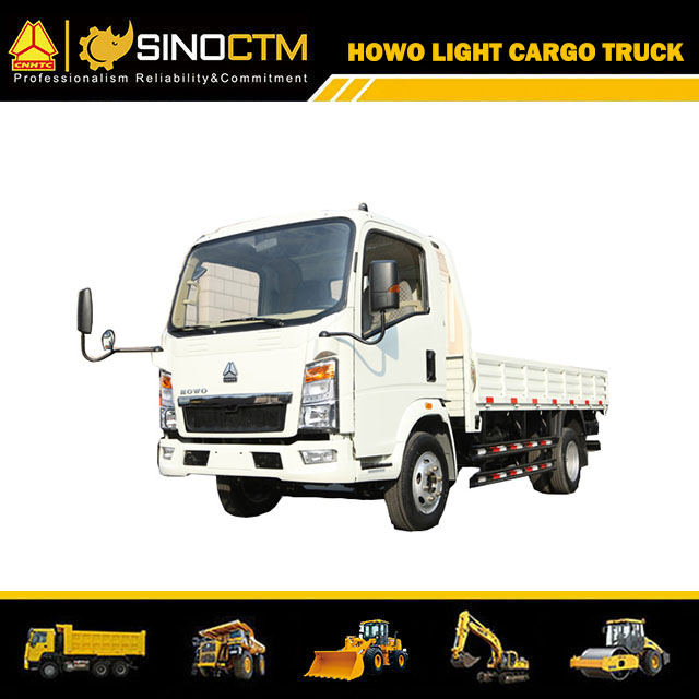 Sinotruk HOWO 4X2 6 Wheel 3-5 Tons Payload Mini Cargo Truck