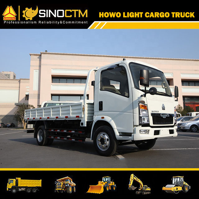 Sinotruk HOWO 4X2 6 Wheel 3-5 Tons Payload Mini Cargo Truck