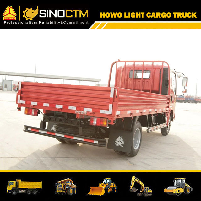 HOWO Light Truck 4X2 14FT 4t Cargo Truck Mini Truck