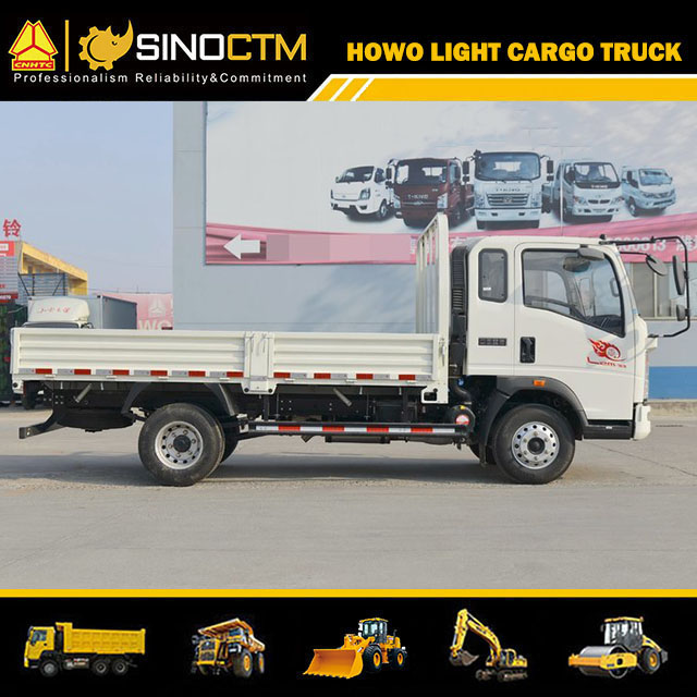 HOWO Light Truck 4X2 15FT Light Cargo Truck