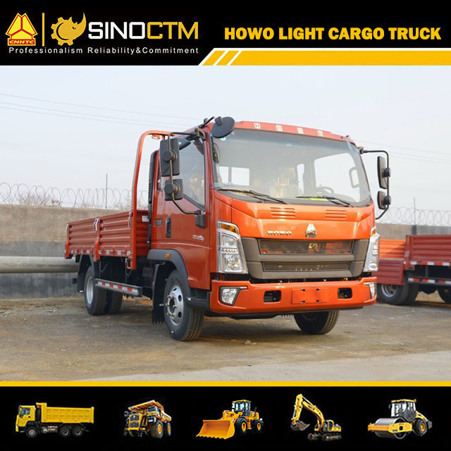 Sino truck HOWO 3ton-12ton Light Dump Tuck 20FT Tipper Truck for Sale