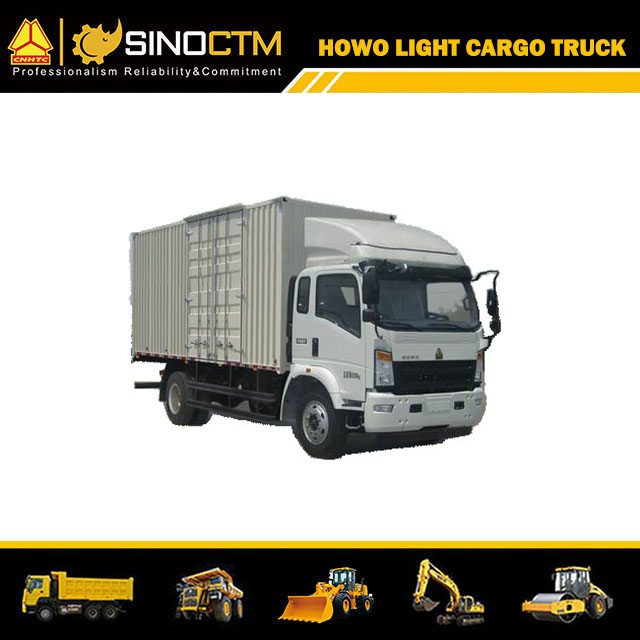 6 Wheel 4X2 Dongfeng Foton Sinotruck Van Box HOWO Light Mini Cargo Truck