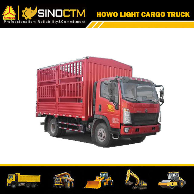 Sino truck Light Type 3 Tonne HOWO Cargo Mini Trucks