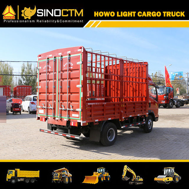 4X2 HOWO Diesel 3ton Cargo Truck
